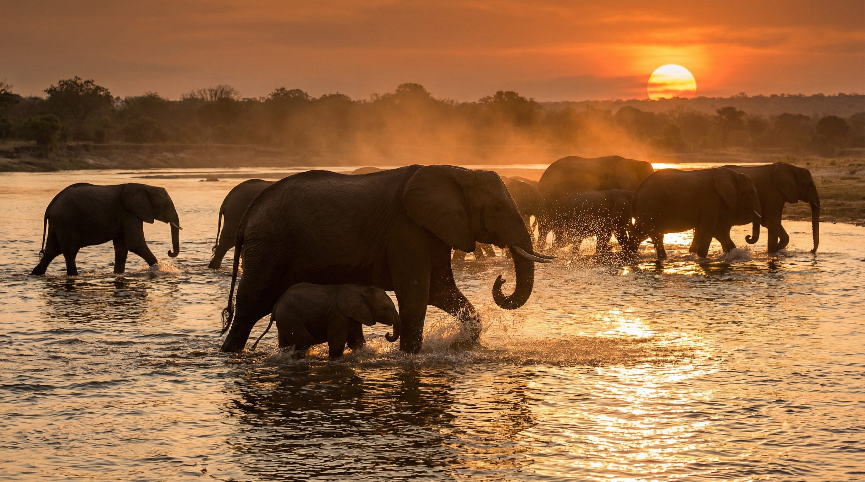 肉视频视频：非洲象群视频
